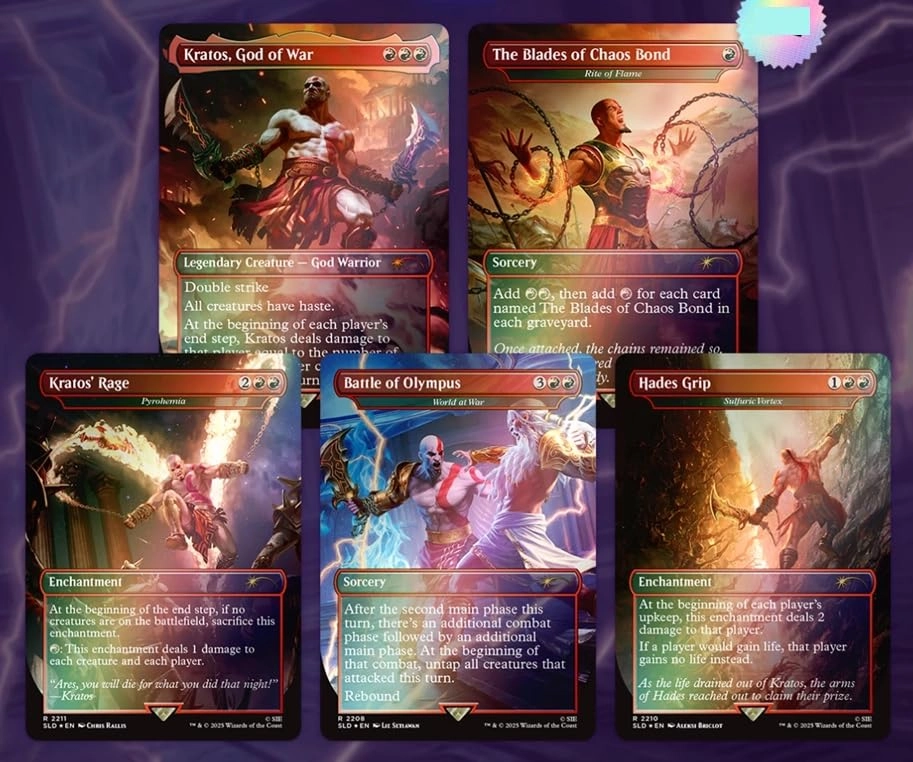 MTG Decks & More Secret Lair x God of War: Greek - Foil Edition