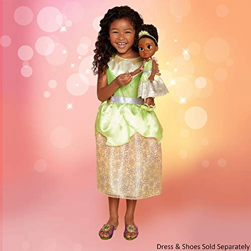 Tiana Doll - 14\" Tall Removable Outfit Tiara Ages 3+