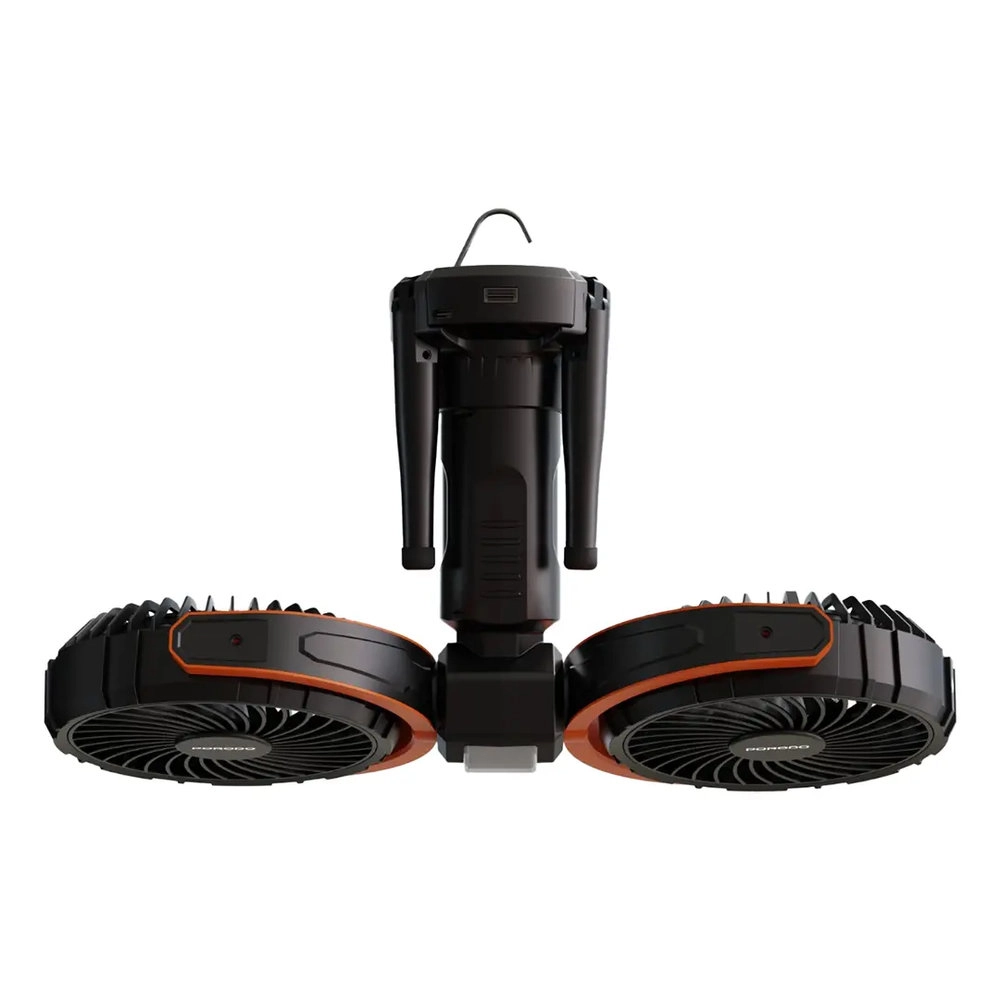 Porodo Lifestyle Dual-Head Oscillating Fan - 15W 8000mAh
