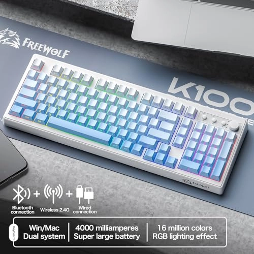 K100 - 2.4GHz Wireless Bluetooth USB-C