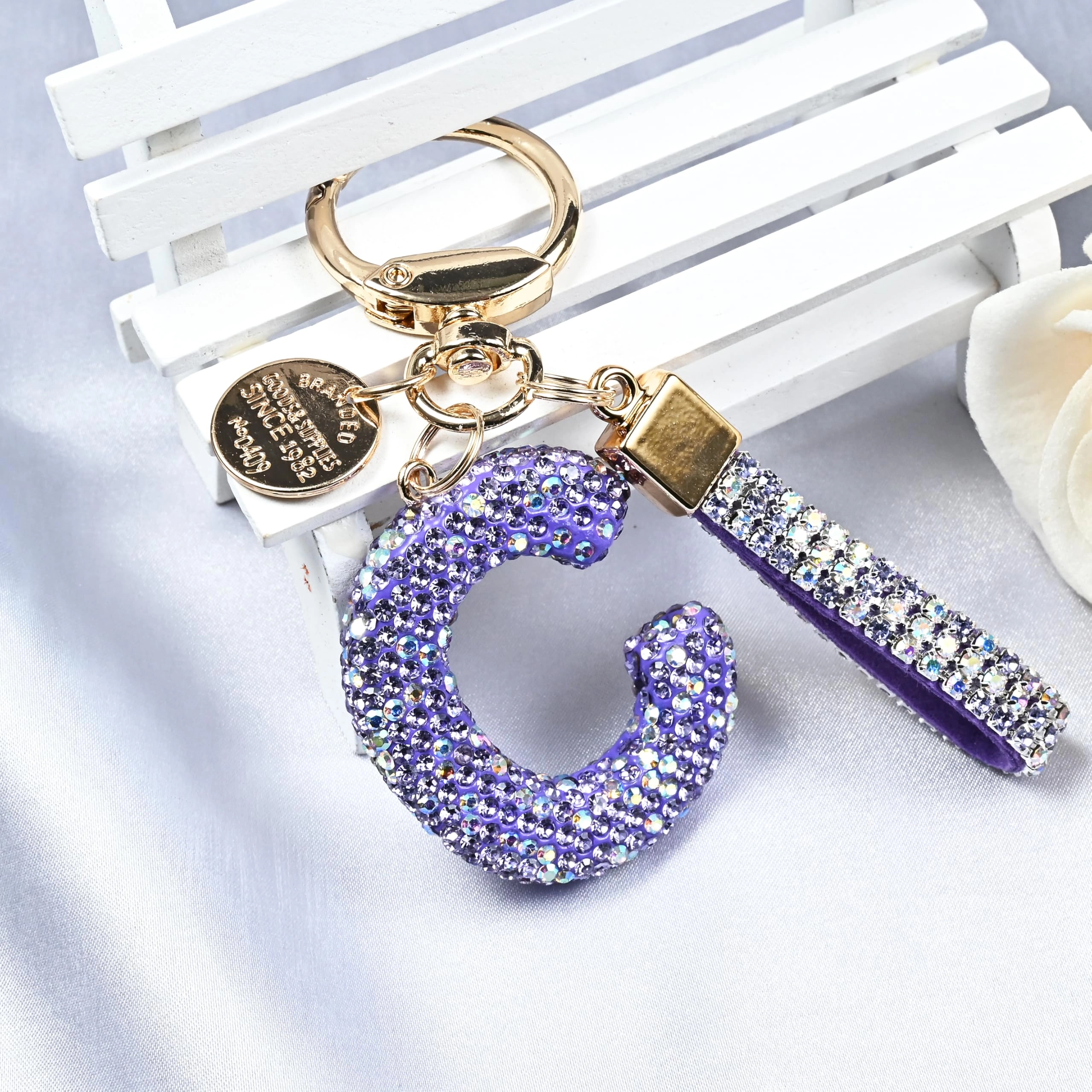 Initial Letter Keychain - Letter