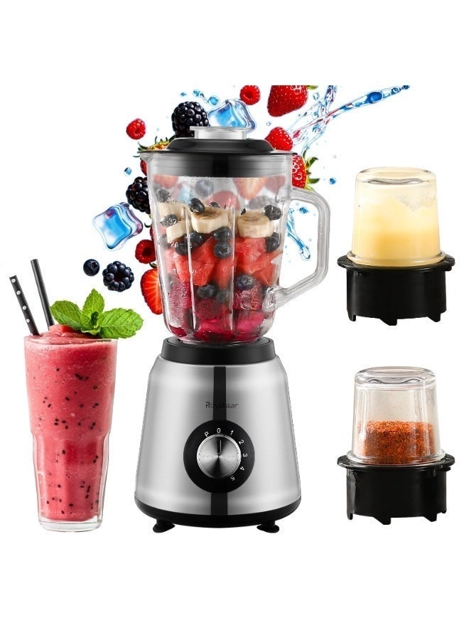 BL-101 - Multi-Function Blender Double Grinders Stainless Steel Blades