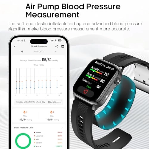 Blood Pressure Smart Watch 2.06"