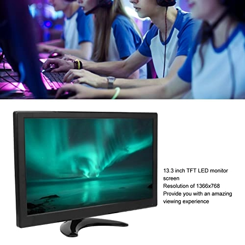 TFT LED Monitor - 13.3 Inches 1366x768