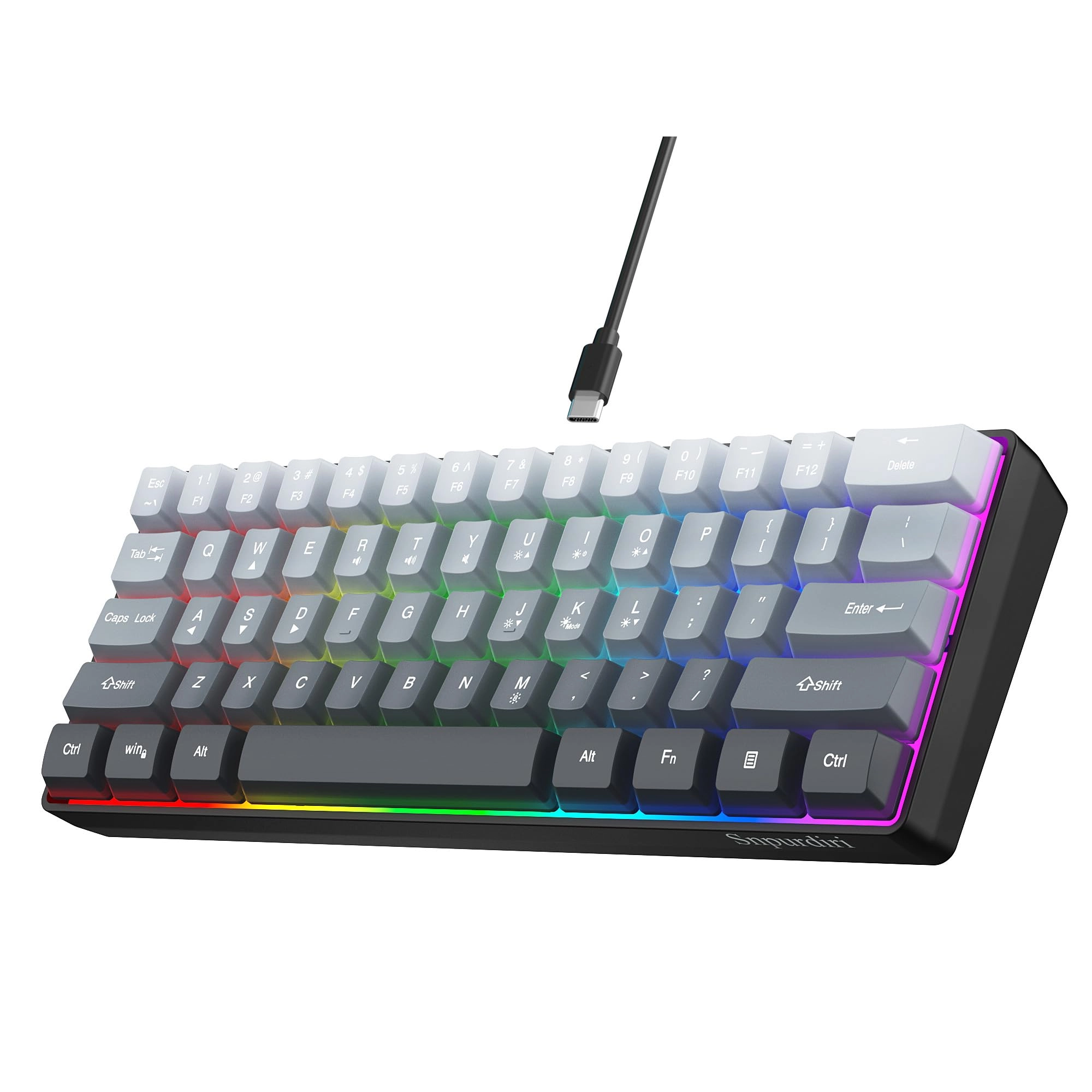 60% Wired Gaming Keyboard - USB-A