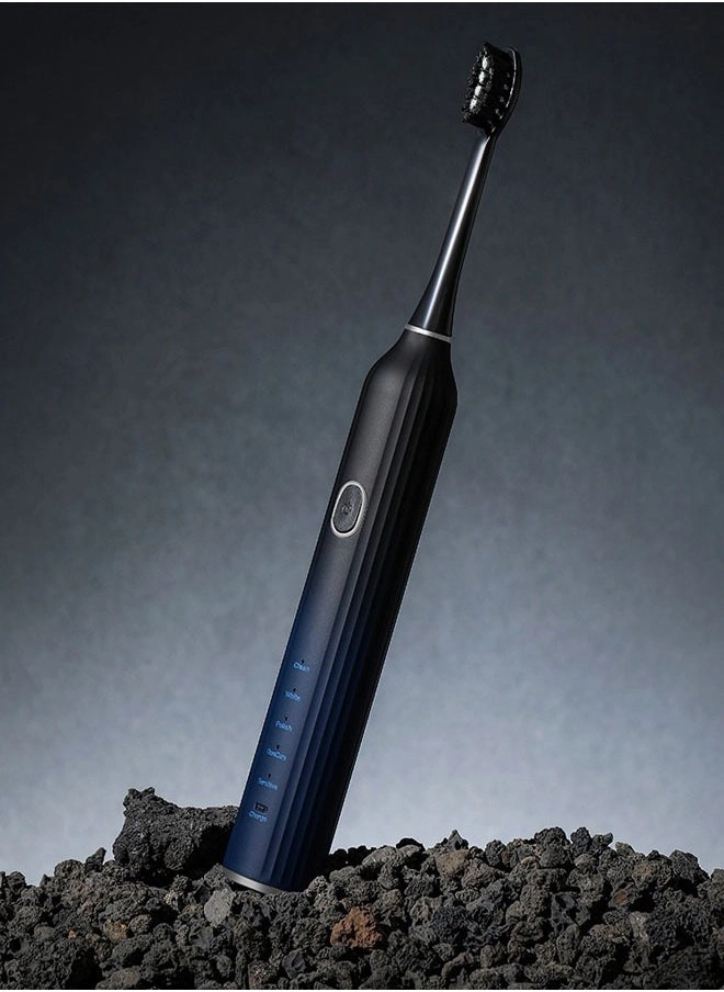 Electric Toothbrush - Super Soft Waterproof Battery Powered 3 Heads