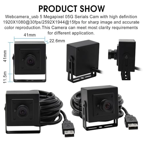 OTG Wide Angle Webcam 5MP