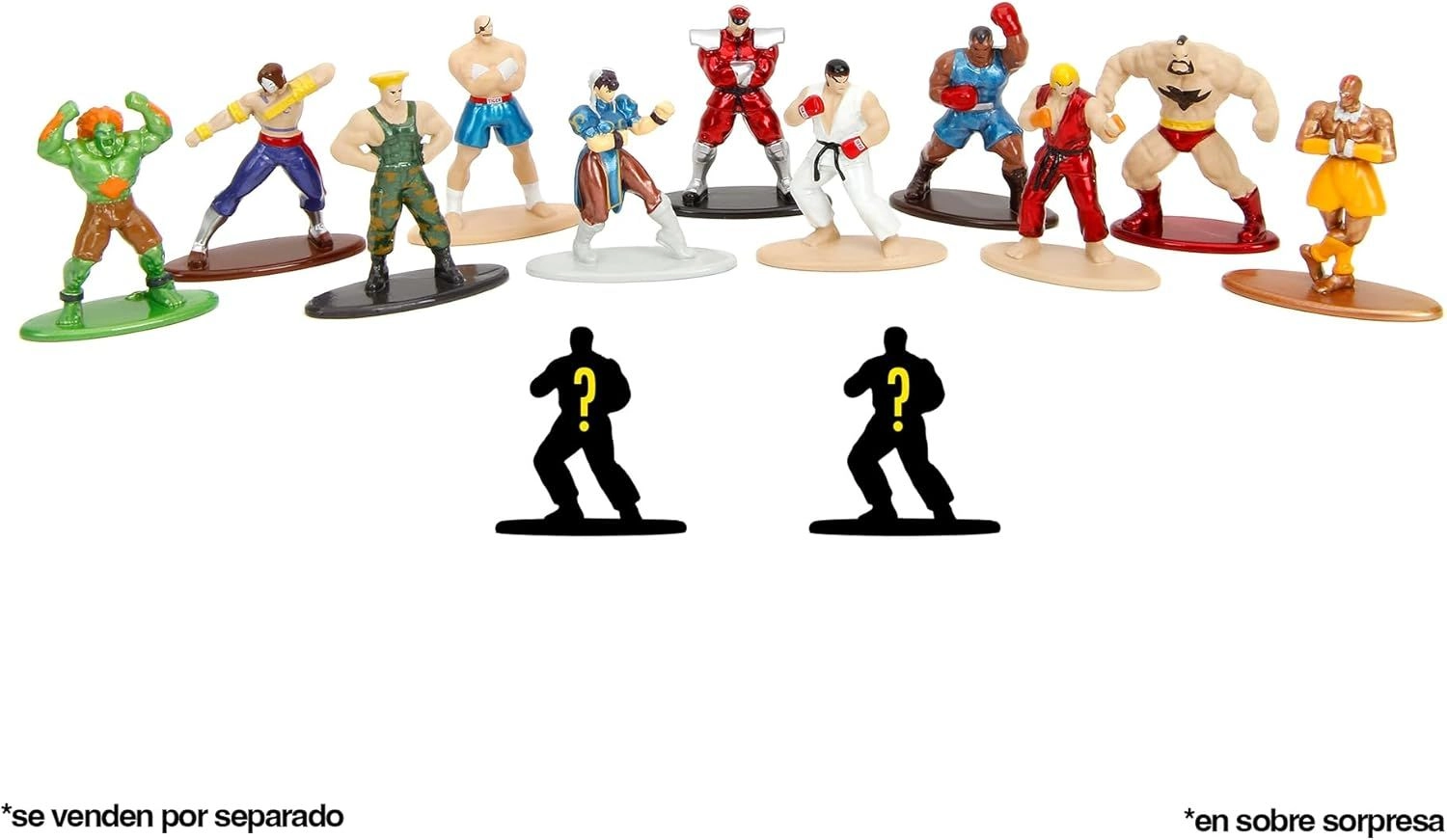 Jada Street Fighter - Blind Pack Nanofigs (sim-253251037)
