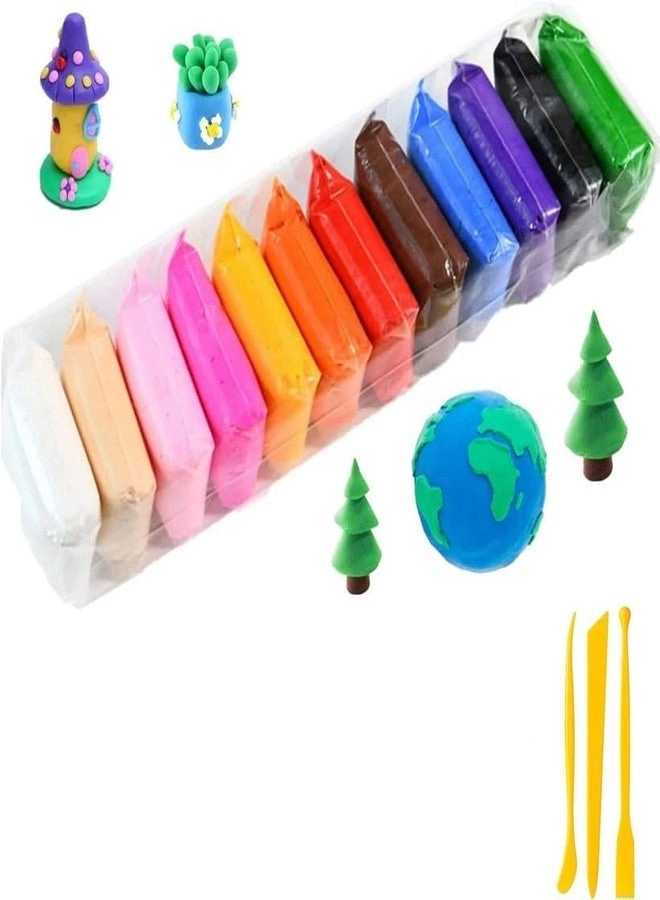 Air Dry Clay - Non-Toxic with Tools 12pcs.