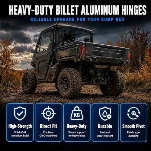 Bed Hinge Kit - Can-Am Defender and Commander 2016-2025