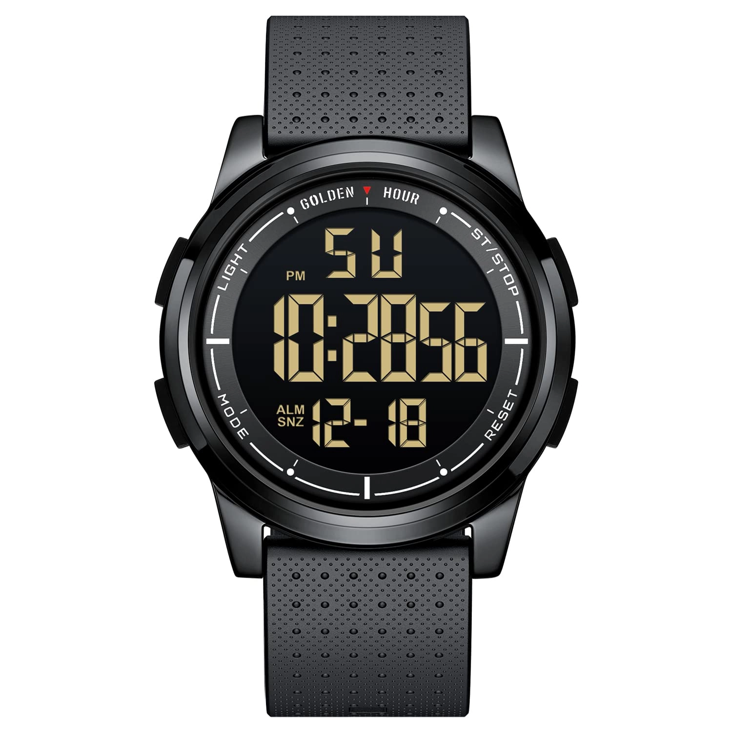 Ultra-Sottile Minimalista Sport Impermeabile Orologi Digitali 43mm Alloy Steel