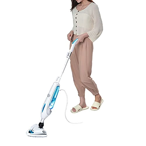 Handheld Steam Mop Cleaner - Silver 1 Mop Pad Flat mop