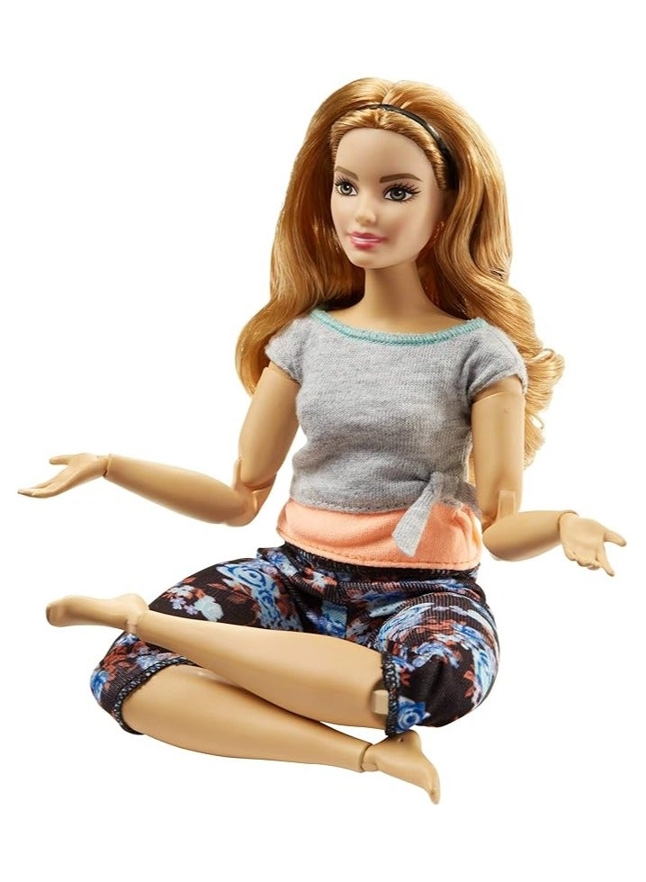 Barbie Made To Move - Curvy 22 Flexible Joints Long Straight Red Hair Ages 3+