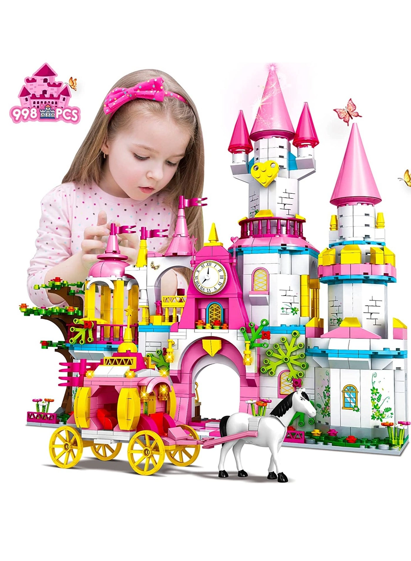 SYOSI Princess Castle - 998 pcs