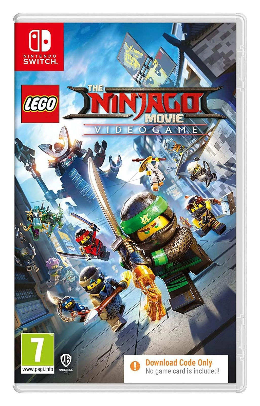 Warner Bros LEGO Ninjago The Movie Videogame Code in a Box - Nintendo Switch