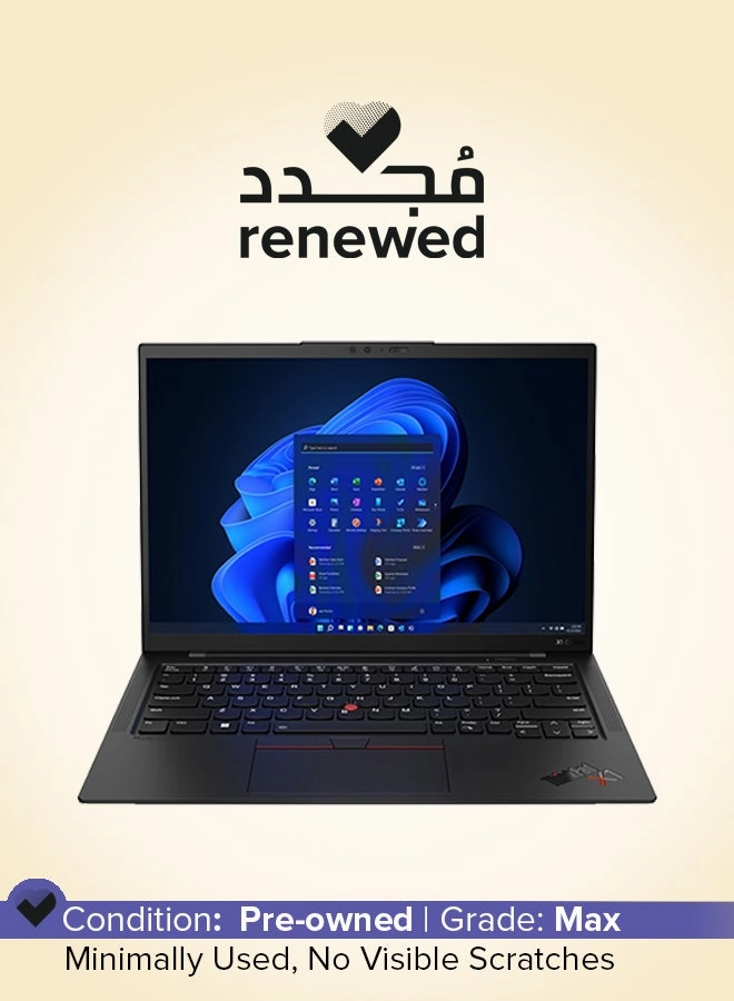 Lenovo (Renewed) X1 Carbon - 14'' Core i7-1270P 16GB DDR5 512GB SSD