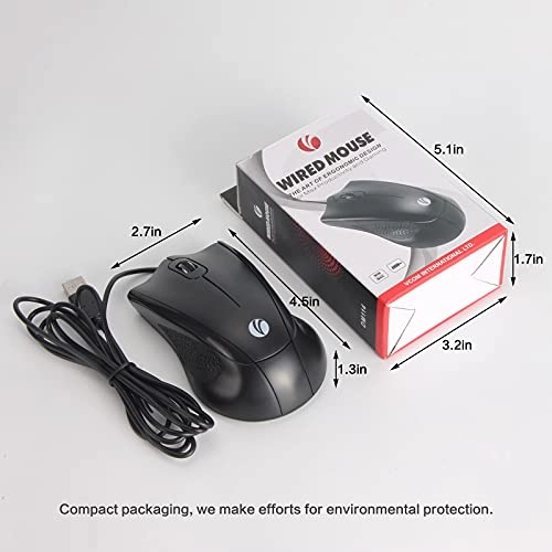 3-Button Mouse - Wired