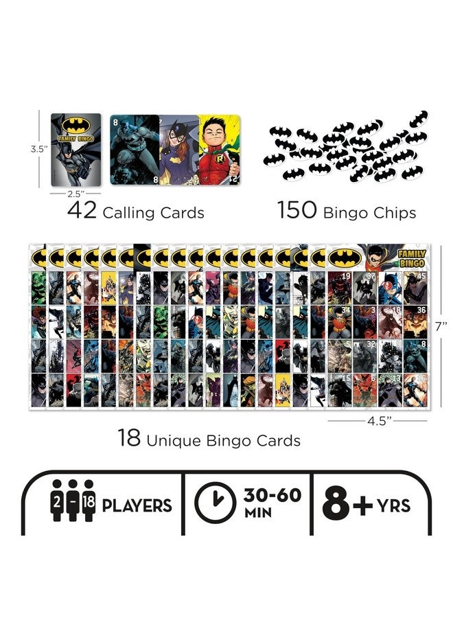 Batman Family Bingo Game