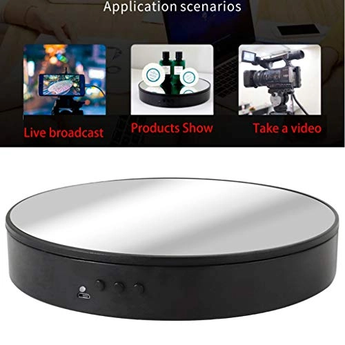 Rotating Display Stand - 3 Speeds 360 Degree