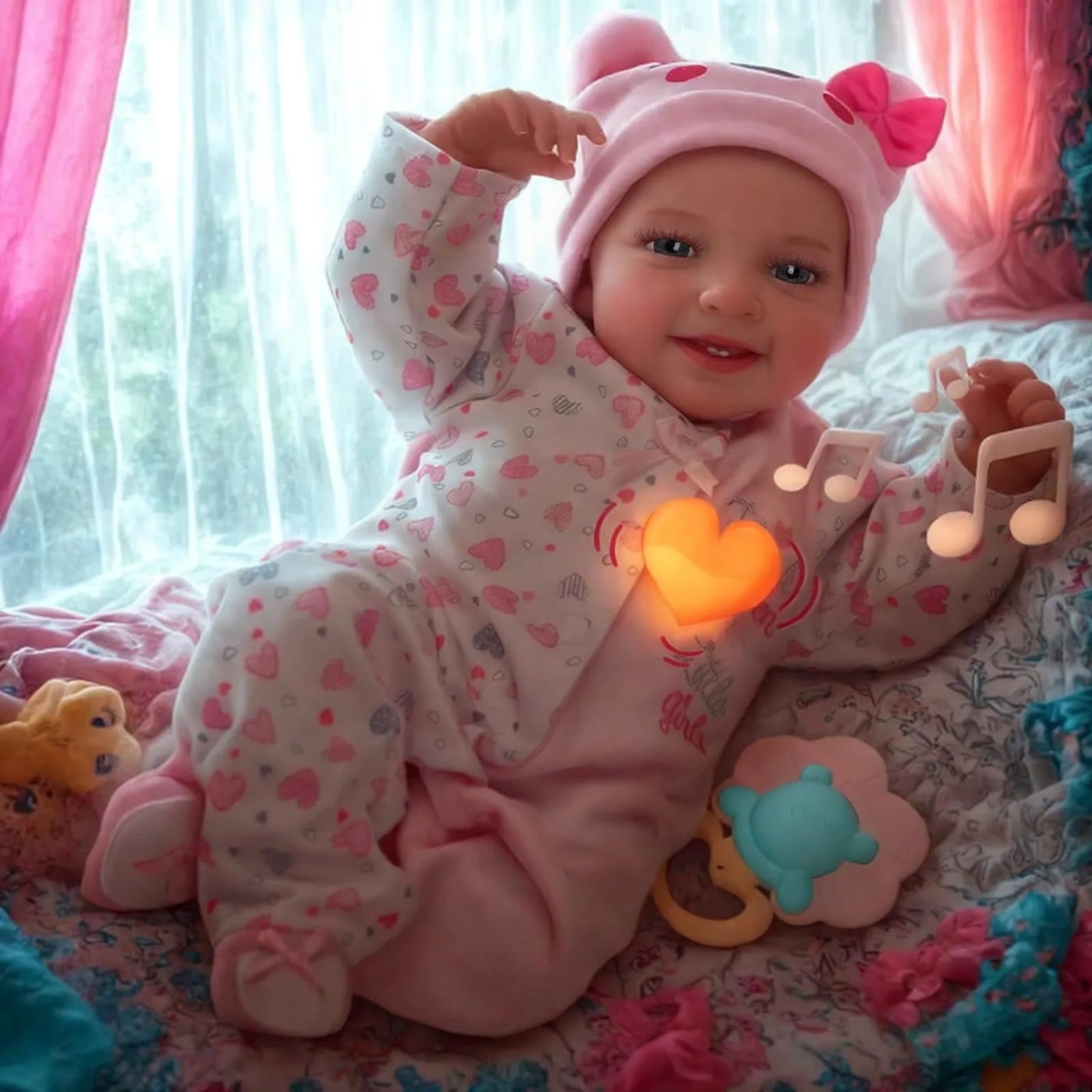 Reborn Baby Doll - 20Inch Soft Body Baby Girl Ages 3+
