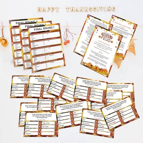 Thanksgiving Family Feud - 15 years and up