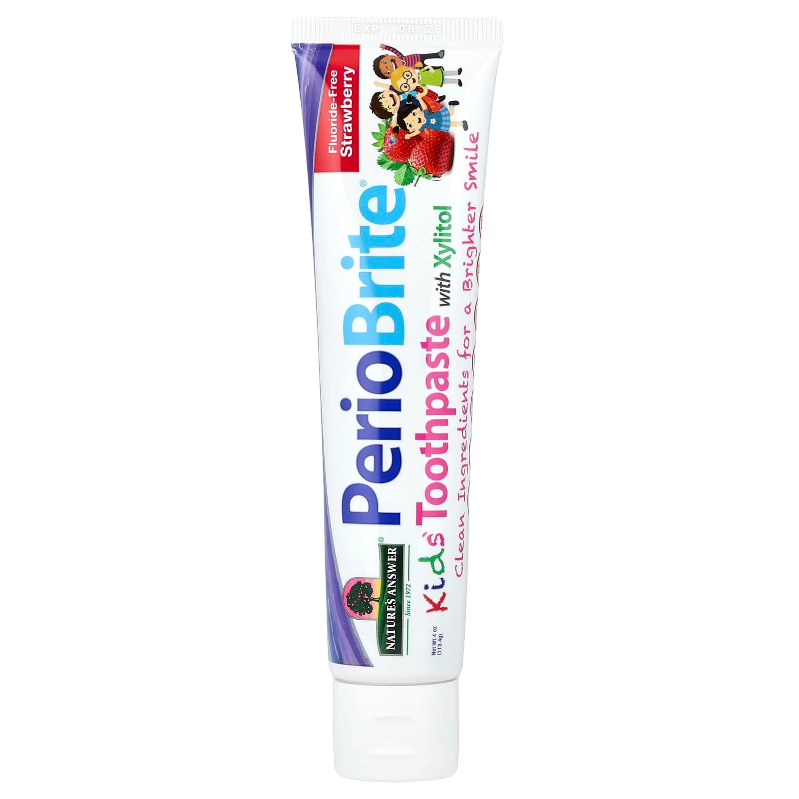 Nature's Answer PerioBright Xylitol Strawberry Toothpaste Kids' 113.4 g