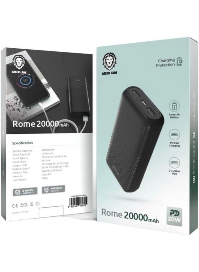 Rome - 20000mAh 20W