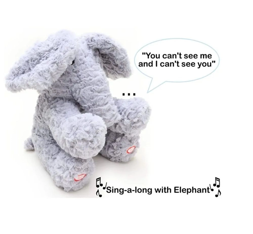 Elephant Peekaboo - 30 cm Sound effects