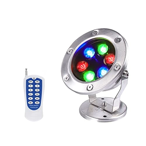 Low Voltage RGB Underwater Pond Led Light - 39 inches