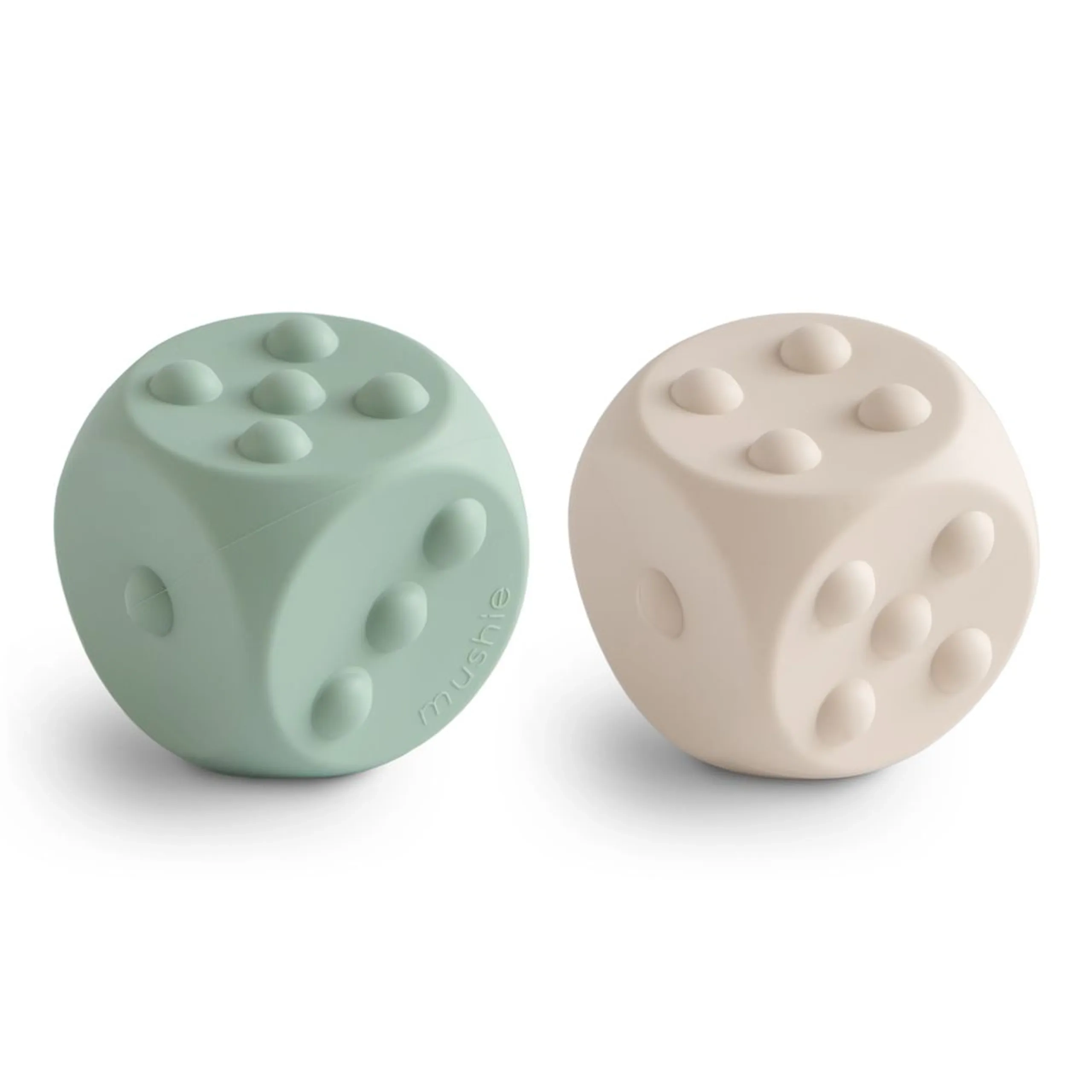mushie Dice Press - Suitable for 10 months & above 2pcs