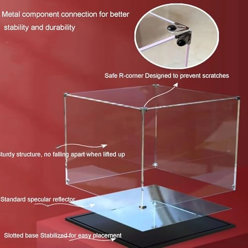 Acrylic Display Case for LEGO 21353 Botanical Garden - Acrylic Botanical Garden