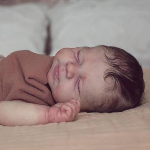 Reborn Baby Doll - 18 Inches 48 cm Silicone Baby Boy Ages 3+