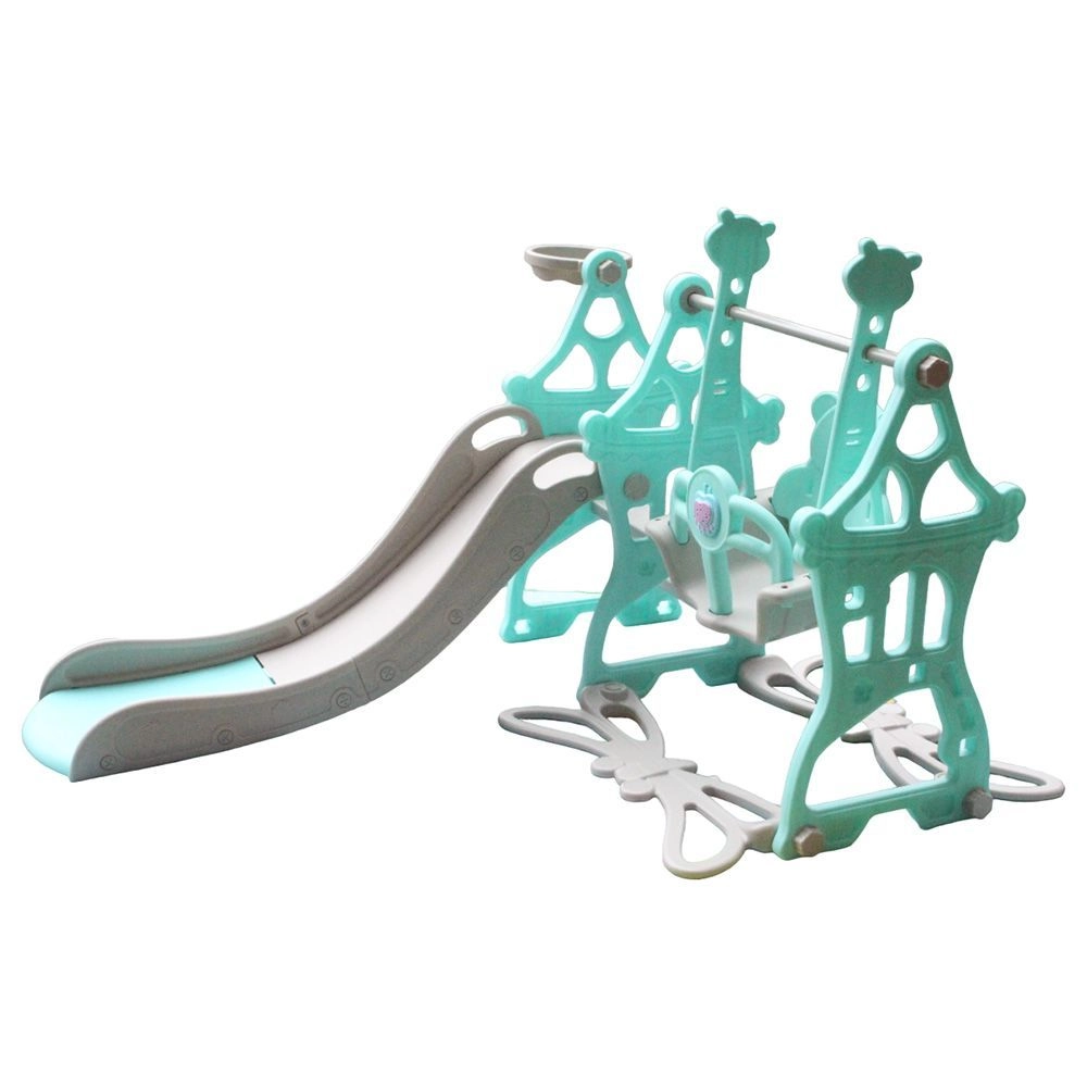 3-in-1 Play N Go Slide - Swing Basketball