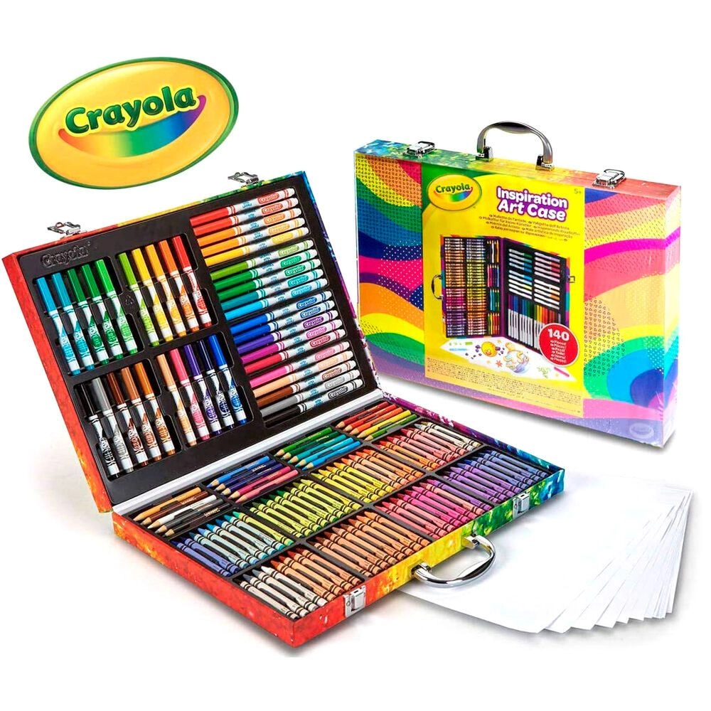Inspiration Art Case - 140 pieces 64 Crayons