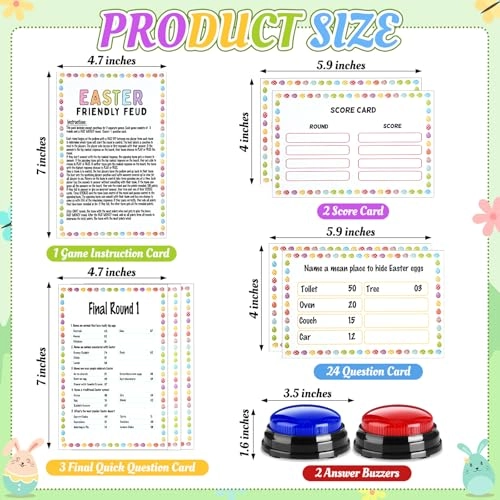 Easter Friendly Feud Quiz Games - English 18 years and up