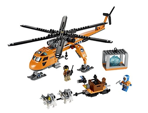 City Arctic Helicopter (60034) - with Dog Sled