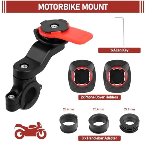 Mobile Phone Holder - Handlebar Mount 4.7-7.2 Inch