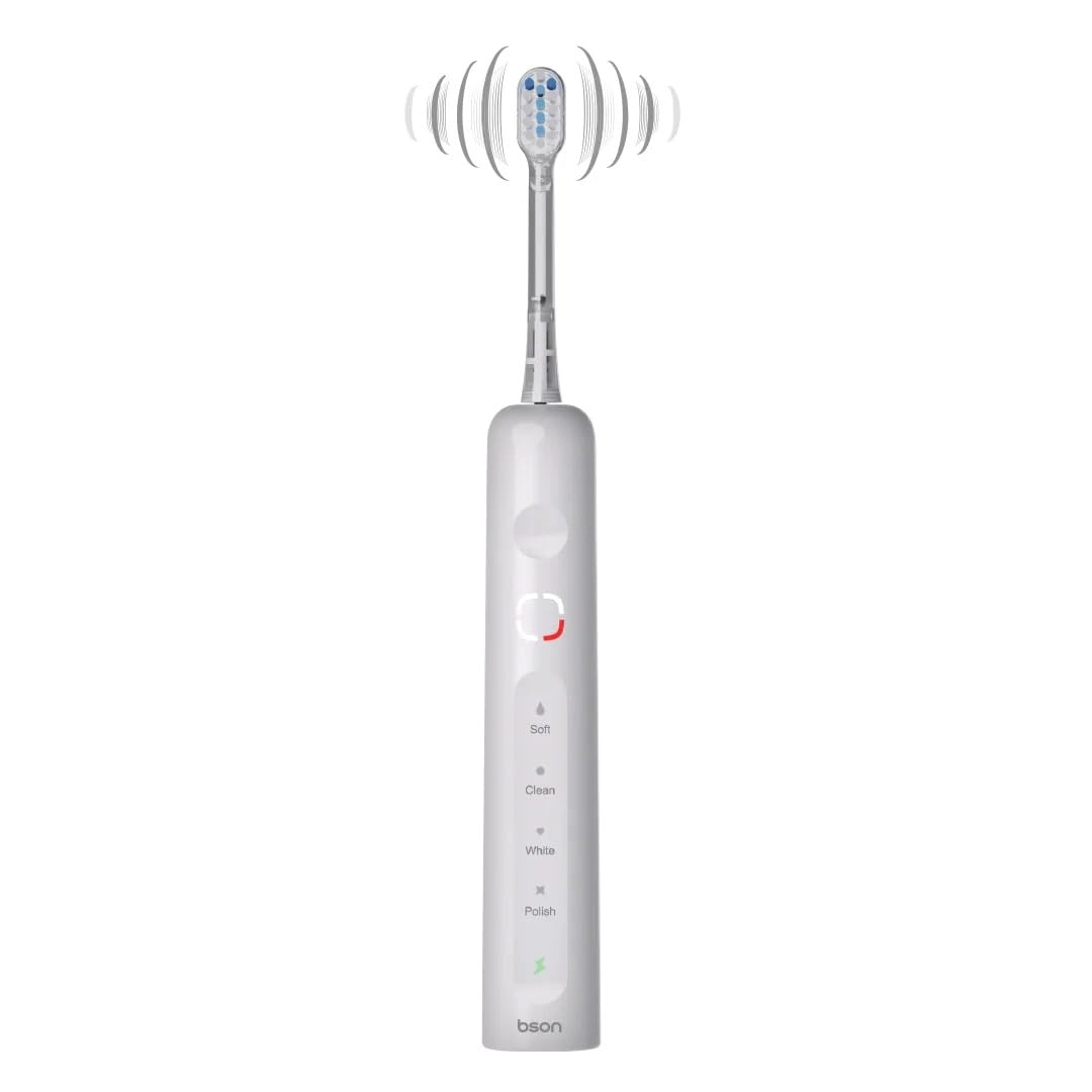 BSON AI Smart Gyroscopic Sonic Electric Toothbrush - 26400 SPM 4 Modes
