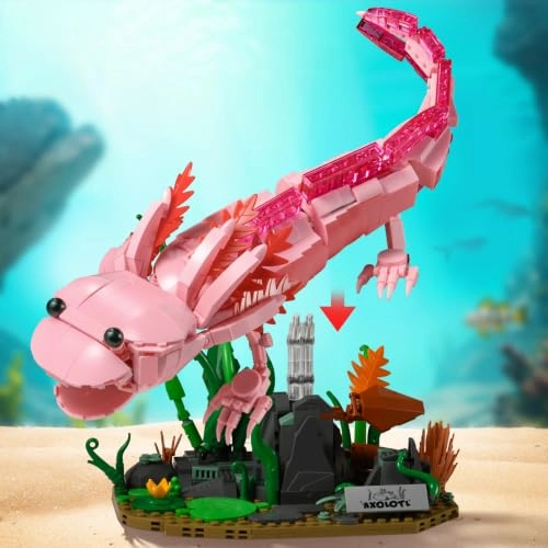 Axolotl Building Set - 998 pcs Animal