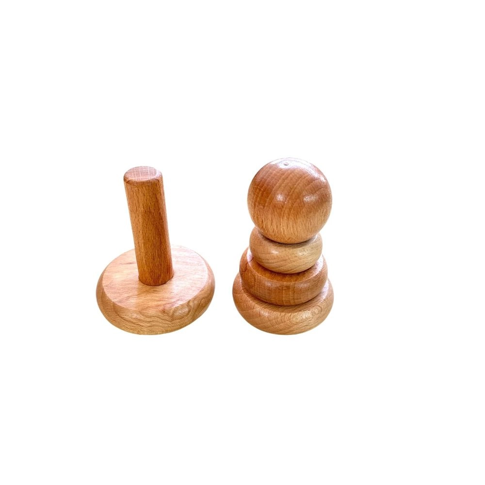 Stacking Rings - Suitable for 12 months and above 5 Pcs