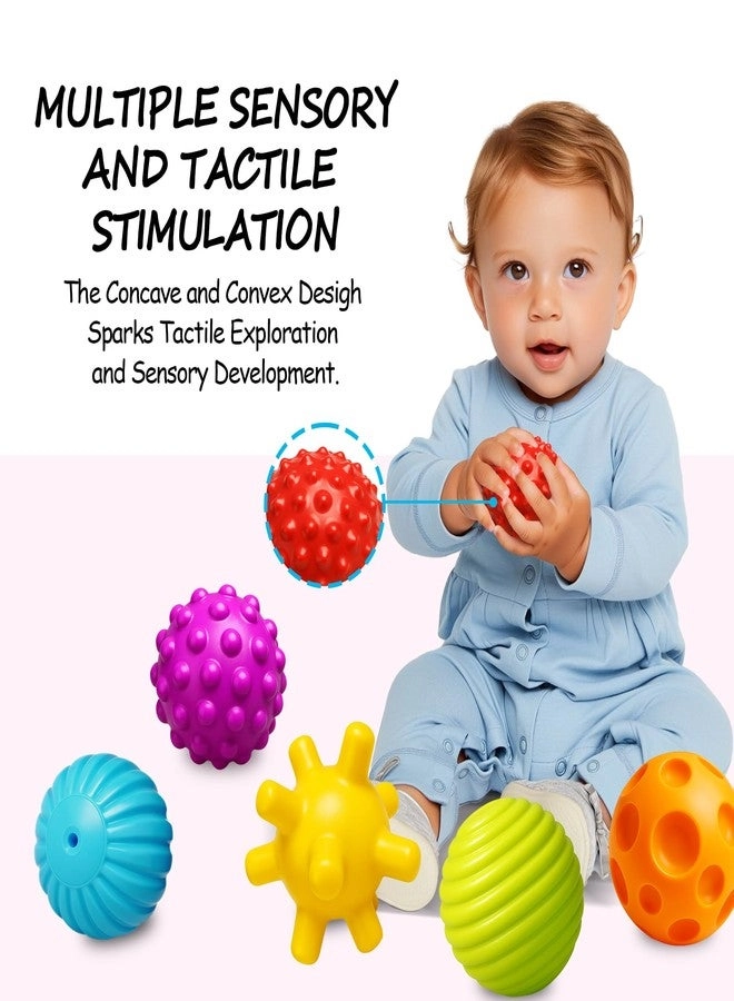 Baby Balls - Bath Toys 6 Pack