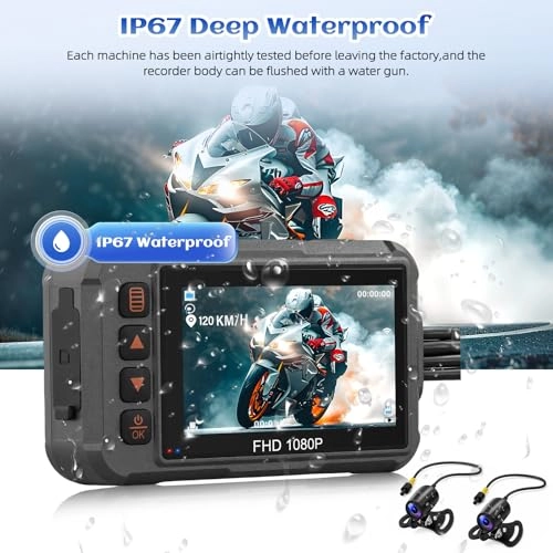 Motorcycle Dash Cam - 1080P