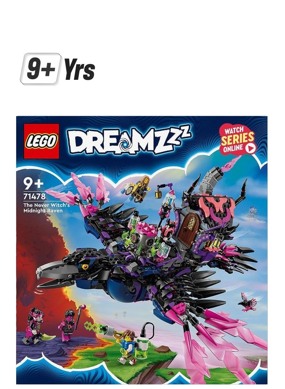 DREAMZzz The Never Witch’s Midnight Raven (71478) - 3in1