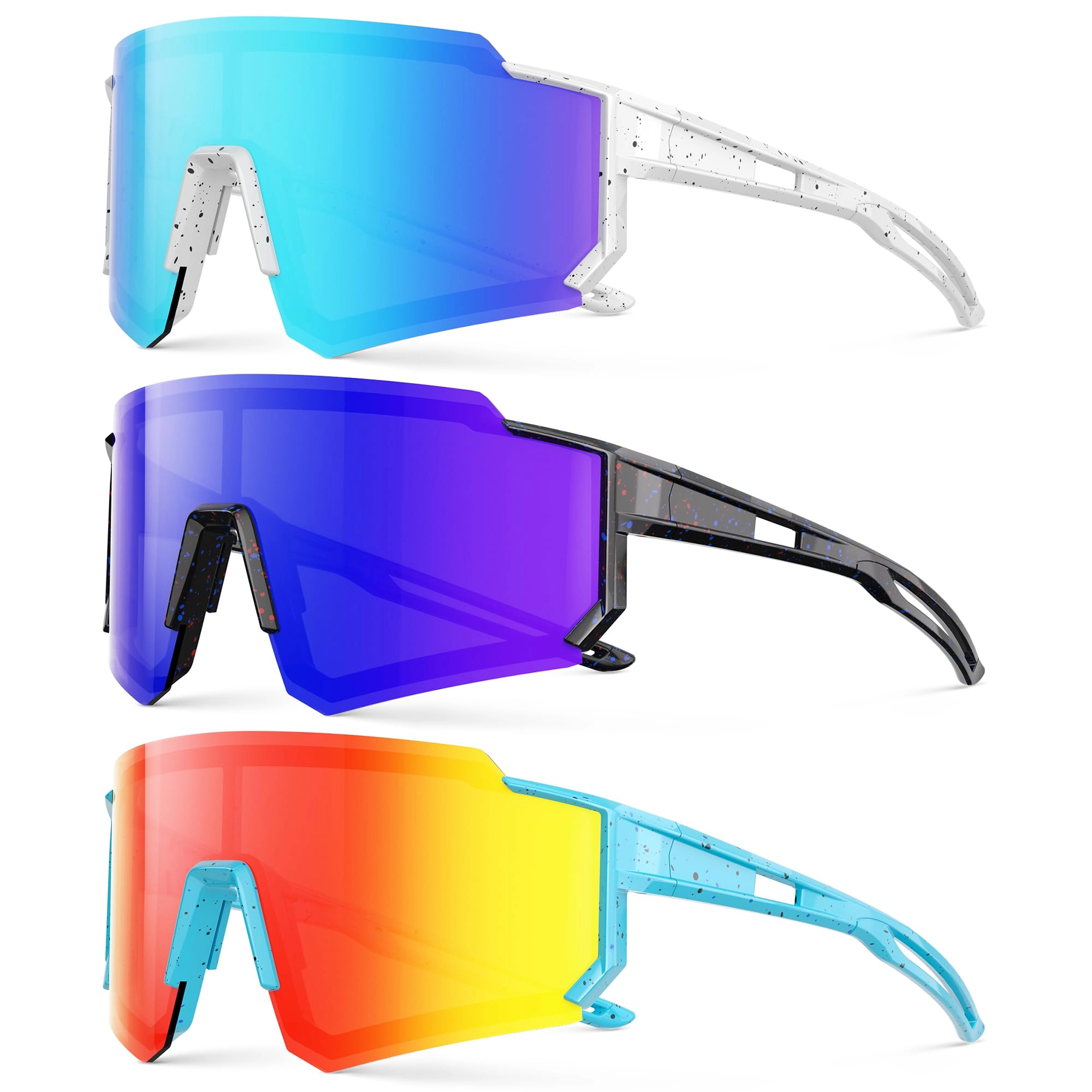 Kids Baseball Sunglasses - Multicolor Gift Set