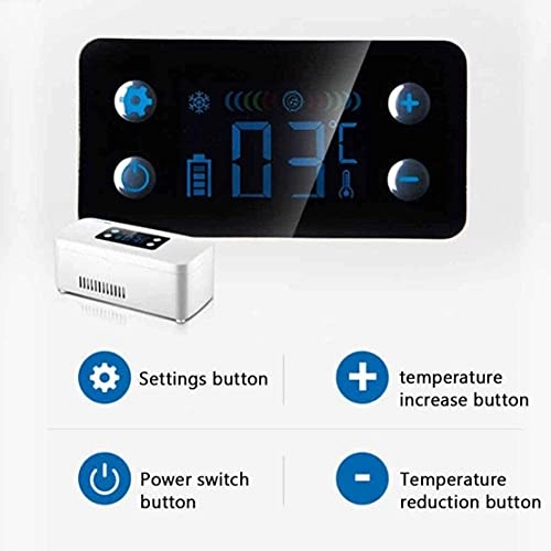 Insulin Reefer Cold Storage Box - Mini Fridge Portable 2-8°C