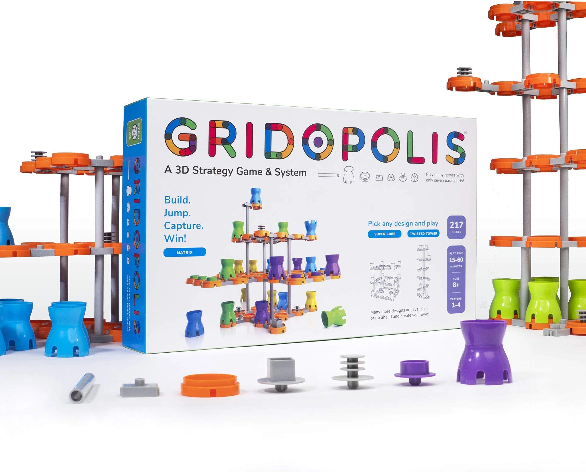 Gridopolis 3D Tabletop Strategy Game