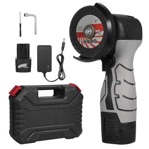 Cordless Angle Grinder - 7000RPM 16.8V 2000mAh