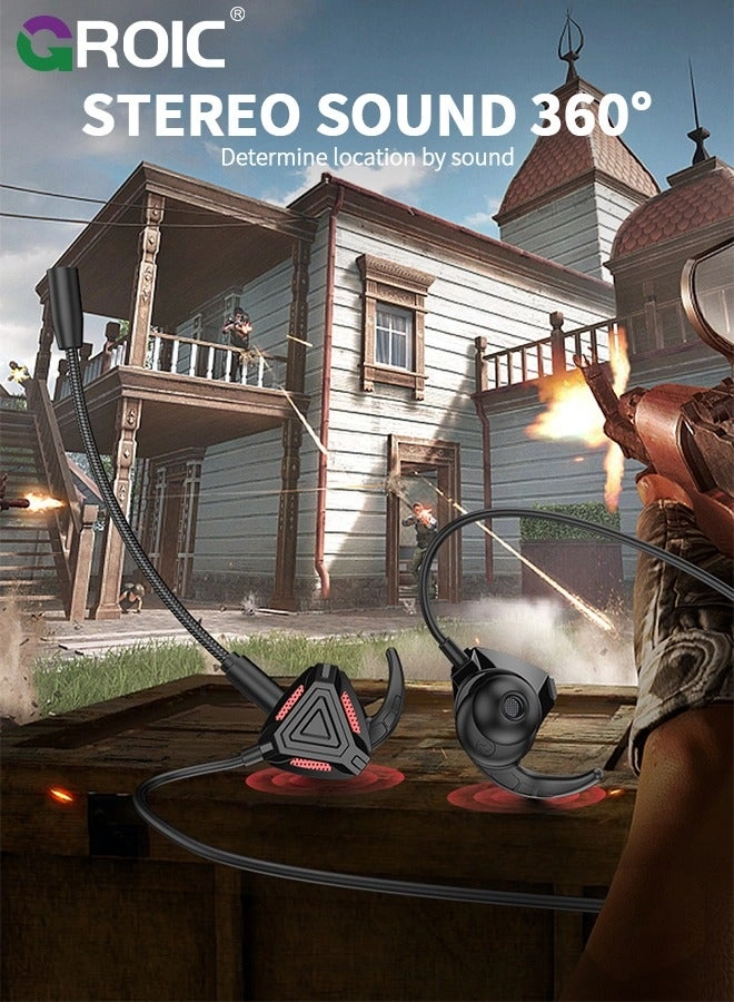 Gaming Headset - Hands-Free Dual Microphones