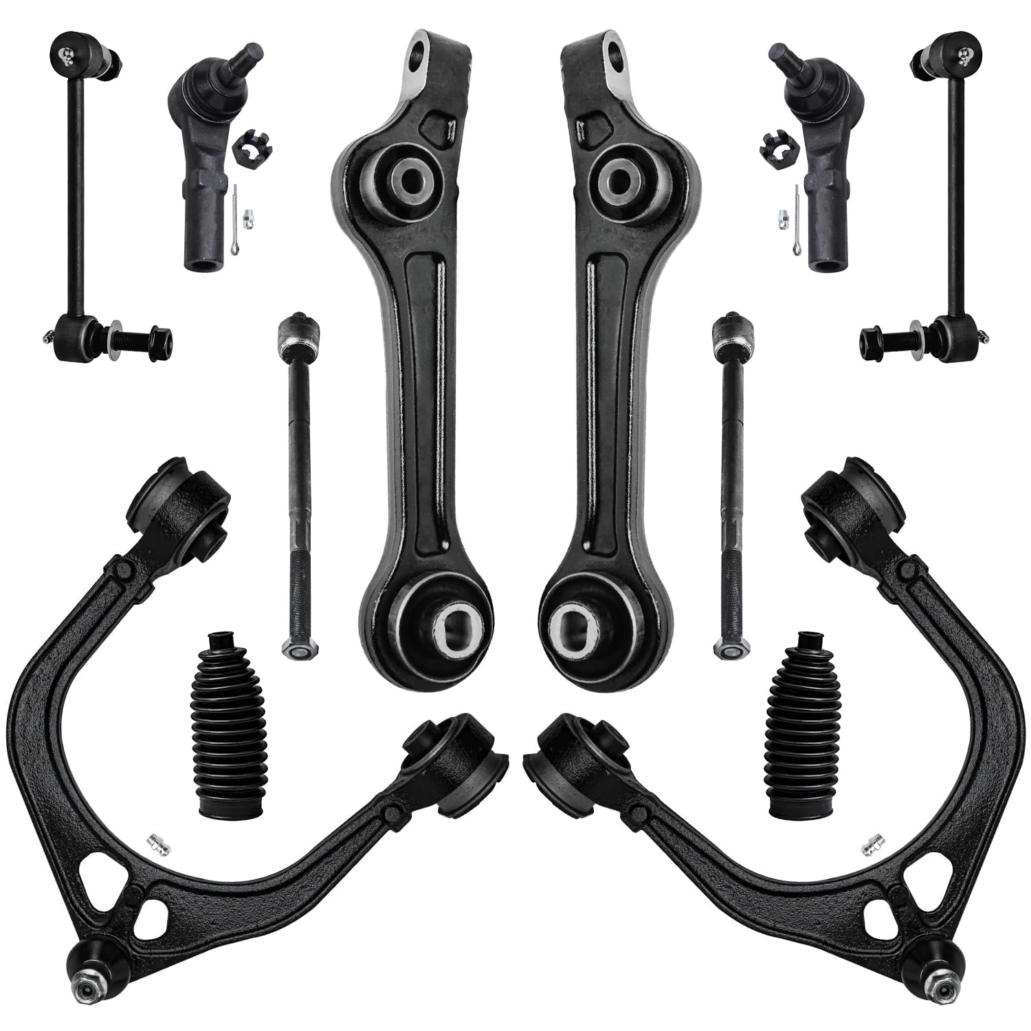 Detroit Axle 12pc Front End Kit