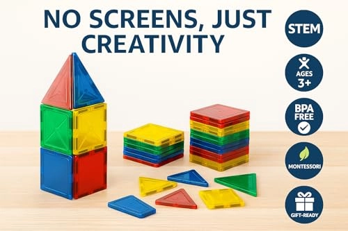 Magnetic Tiles - 100 pcs